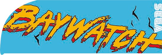 Baywatch Sega Arcade1up Pinball Left backbox side