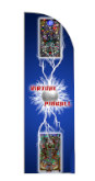 Virtual Pinball Arcade1up pin Design backbox left